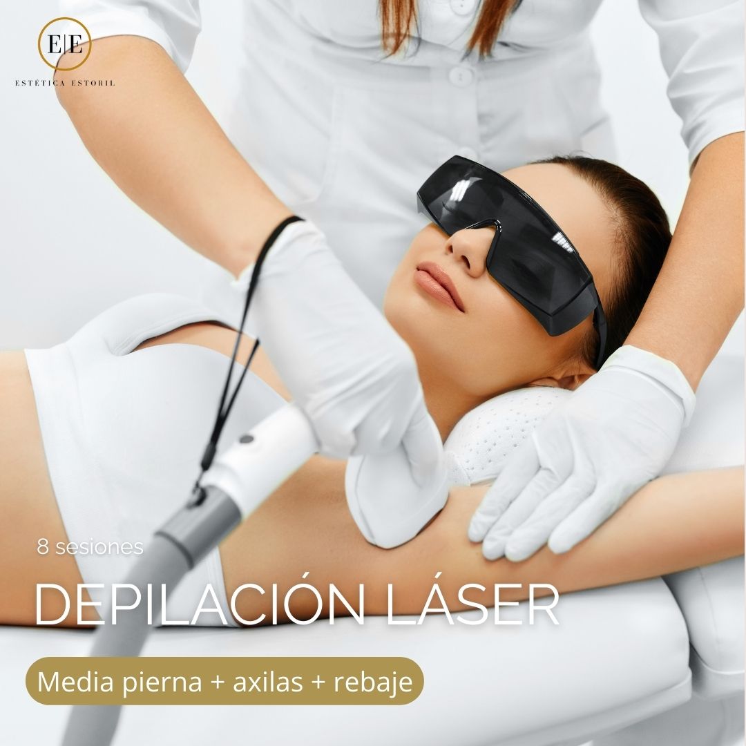 Depilación Trilaser Media Pierna Rebaje Axilas Clínica Estética